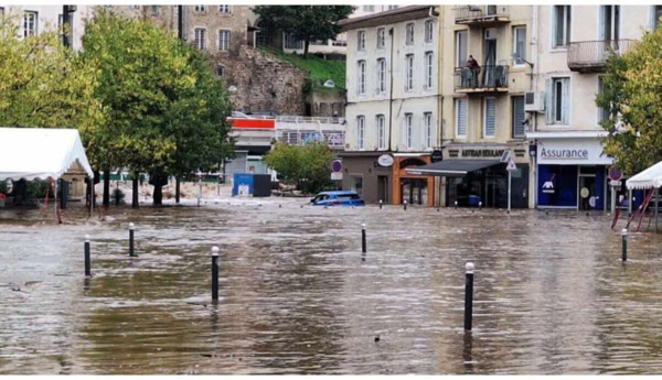 Pluies « exceptionnelles » dans six départements français