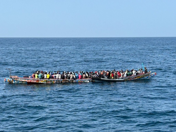 Près de 600 migrants clandestins secourus en mer en dix jours au large des côtes sénégalaises