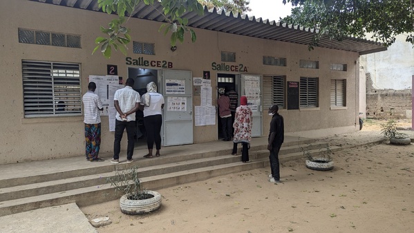 Un centre de vote à Ouakam le 17 novembre 2024 (Photo Sénégal Vote)