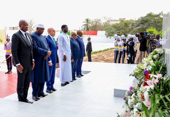 Les 6 chefs d'Etat africains aux Commémorations du 80e anniversaire du massacre de Thiaroye, le 1er décembre 2024