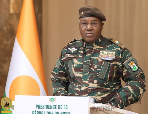 Le général Abdourahamane Tiani, président du Niger