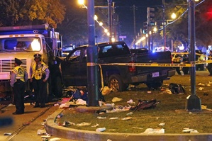 Nouvelle-Orléans : le bilan de l'attaque à la camionnette s'alourdit à 15 morts