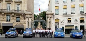 Place Beauvau, siège du ministère de l'Intérieur à Paris