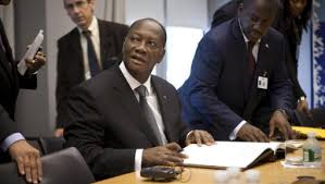 La président ivoirien Alassane Ouattara