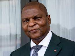 Le président centrafricain Austin-Archange Touadera