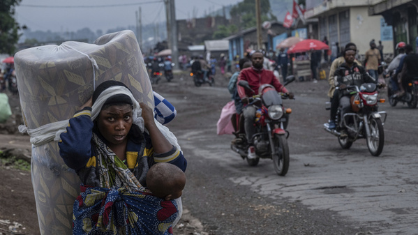 Goma. La grande ville de l'Est de la RDC est désertée par ses populations avant l'arrivée des rebelles du 23-Mars