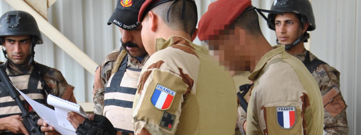 Deux commandos français grièvement blessés en Irak 