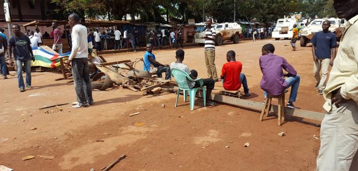 Bangui – Opération ville morte pour le retrait de la Minusca