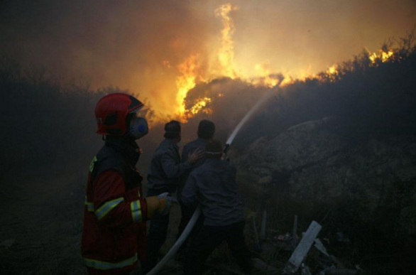 ISRAËL: De gigantesques feux de végétation à Haïfa depuis trois jours