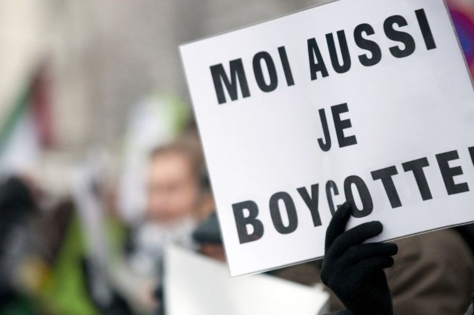 PRODUITS ETIQUETES: La France se défend de tout boycottage à l'encontre d'Israël