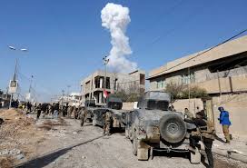 Jonction des forces irakiennes dans le nord de Mossoul