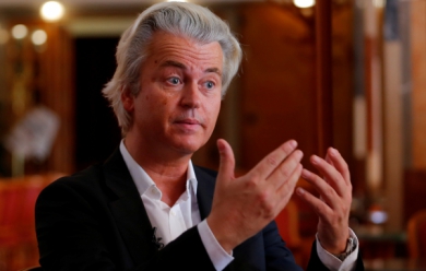 Gert Wilders, leader populiste raciste et islamophobe
