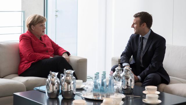 Le président Macron reçu par Merkel lundi à Berlin
