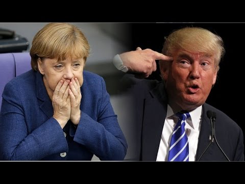 Le ton et la tension montent entre Trump et Merkel
