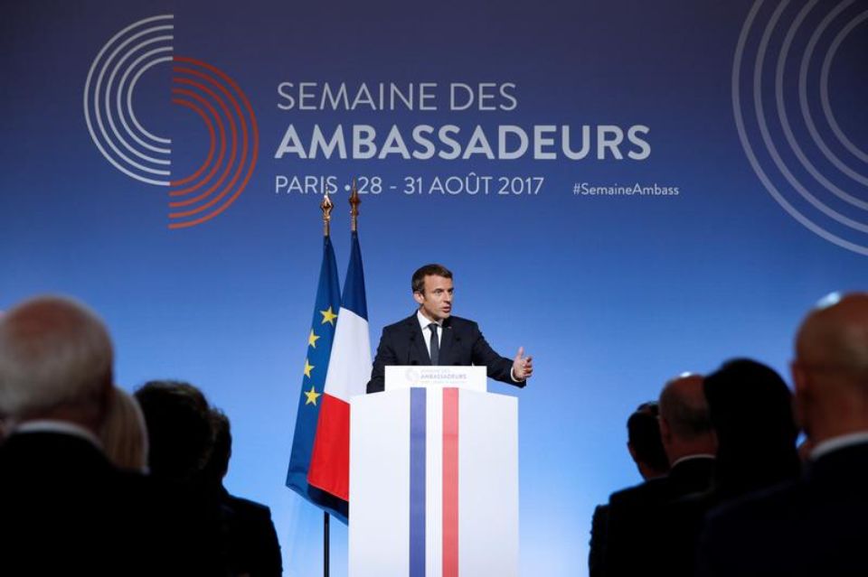 Conférence des ambassadeurs de France: le discours d’Emmanuel Macron