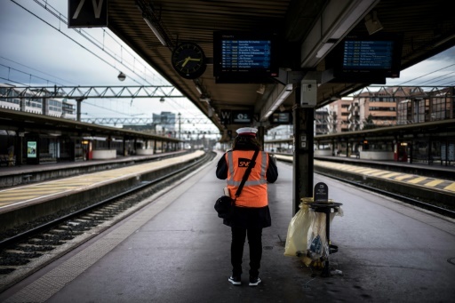 Lyon-Part-Dieu, gare fantôme au premier jour de la grève SNCF