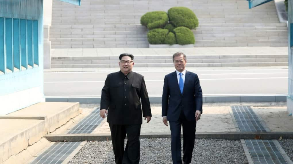 Corées: sommet historique entre Kim et Moon