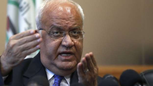 Les USA ne présenteront pas de plan de paix au PO, estime Erekat