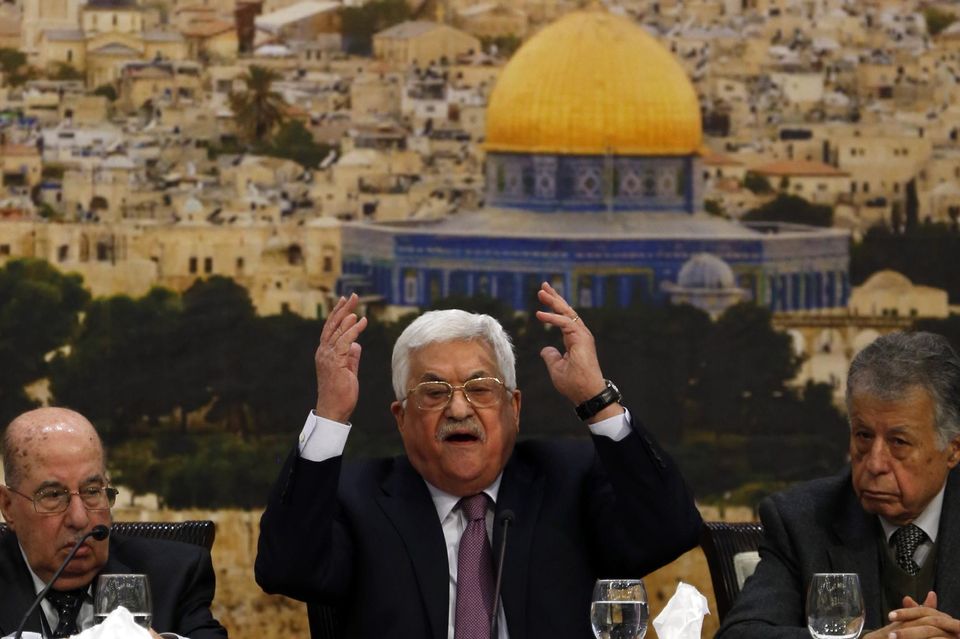 Mahmoud Abbas, le chef de l'Autorité palestinienne