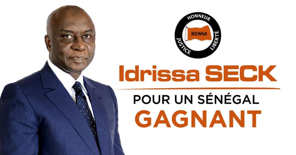 La "gueule de l'emploi": l'affiche électorale d'Idrissa Seck