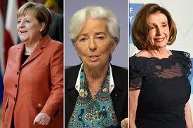 Merkel, Lagarde et Pelosi