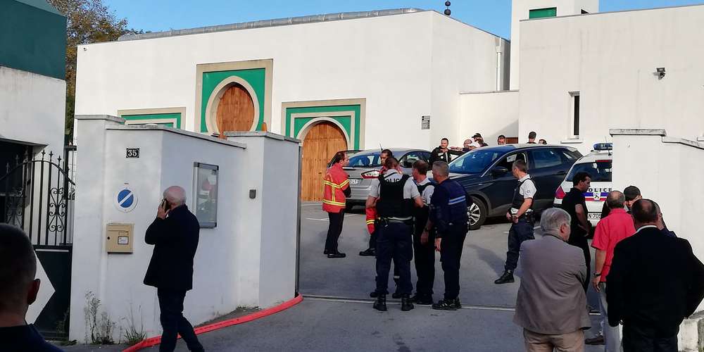 La mosquée de Bayonne, victime d'un attentat l'an dernier