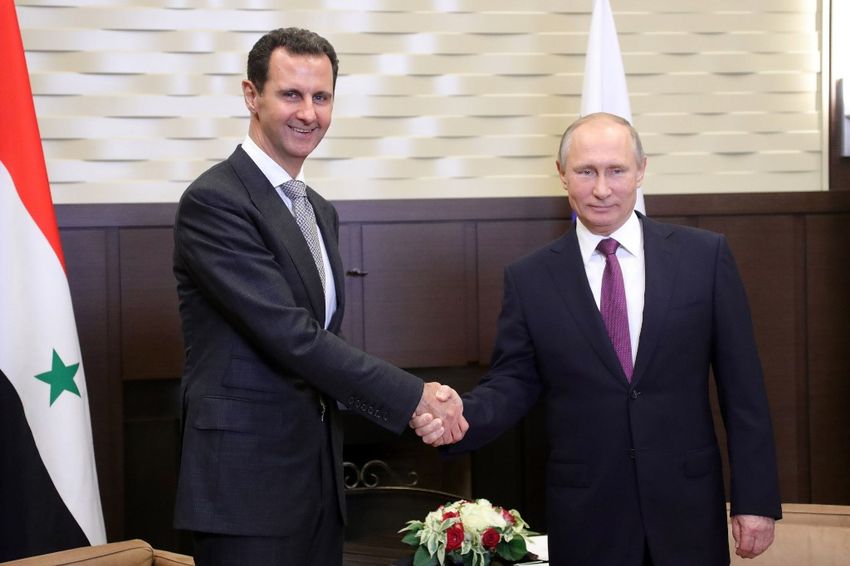 Poutine a rencontré Assad lors d'une visite surprise en Syrie (présidence syrienne)