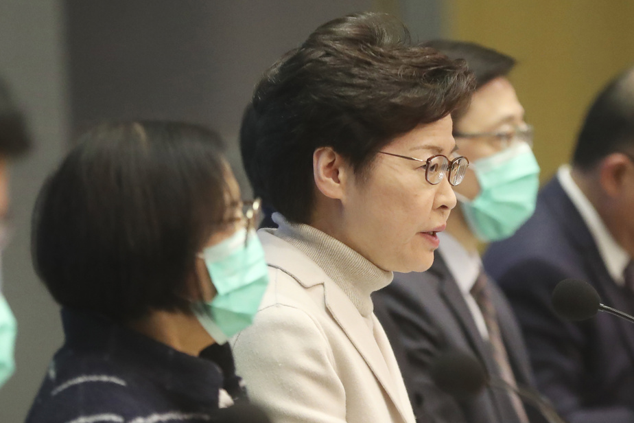 Carrie Lam, la chef de l'Exécutif de Hong Kong