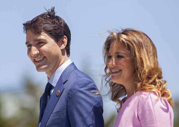 La femme de Trudeau contaminée 