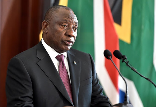 Le président Ramaphosa