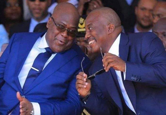 Tshisekedi et Kabila, les deux chefs de la coalition au pouvoir