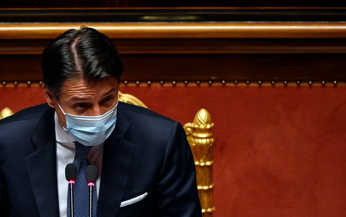 Le président du Conseil italien Giuseppe Conte