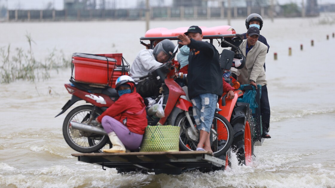 Intempéries - Vamco touche le Vietnam, après avoir fait 67 morts aux Philippines