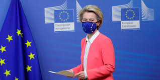 Ursula von der Leyen, présidente de la Commission de l'Union européenne