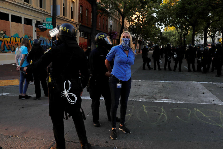 États-Unis : Des journalistes empêchés de couvrir une manif’ antiraciste