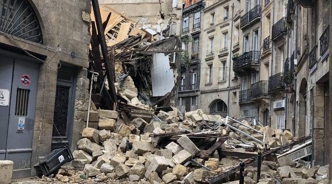 BORDEAUX: deux immeubles s’effondrent, trois blessés dont un grave