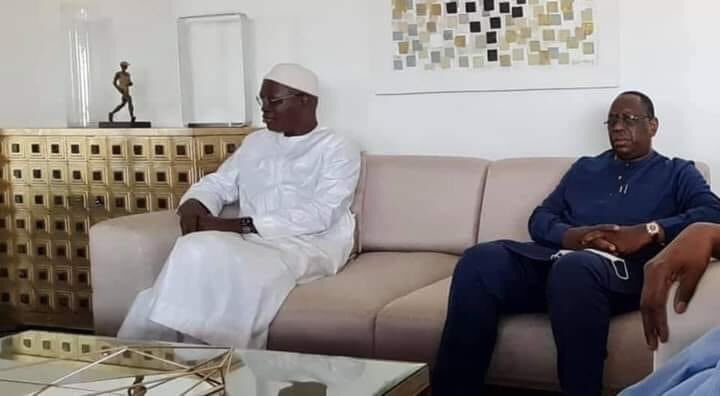 Khalifa Sall et Macky Sall, la photo muette qui bavarde. Les réactions d'internautes (Twitter)