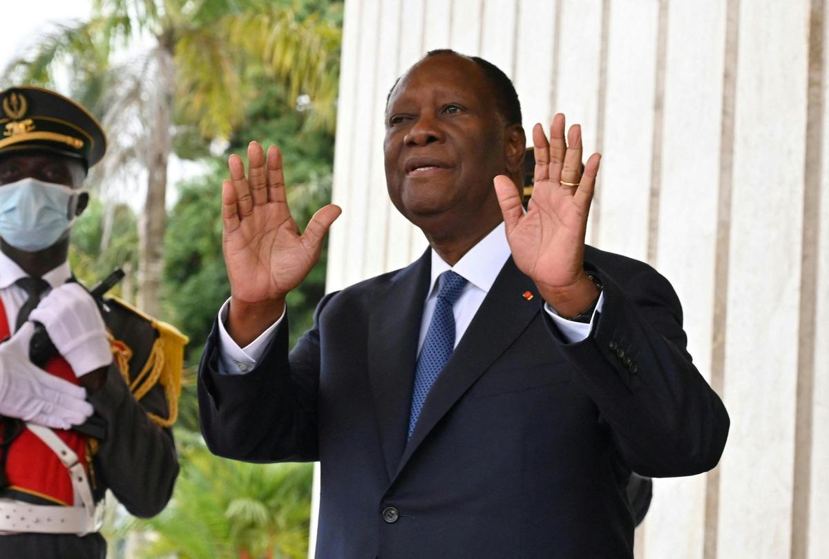 Le président Alassane Ouattara