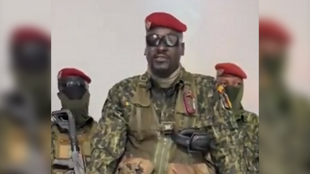 Le lieutenant-colonel Mamady Doumbouya, chef de la junte guinéenne depuis le 5 septembre.