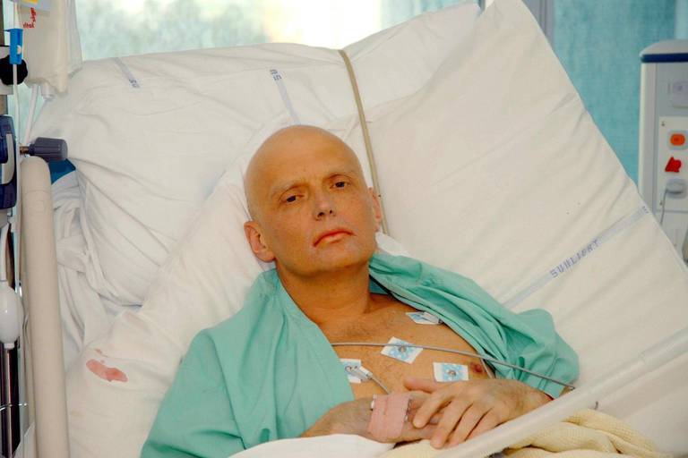 Alexandre Litvinenko, décédé le 23 novembre 2006 par empoisonnement