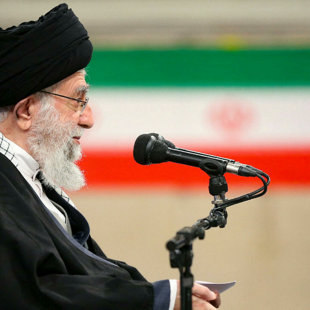 Le Guide iranien Ali Khamenei