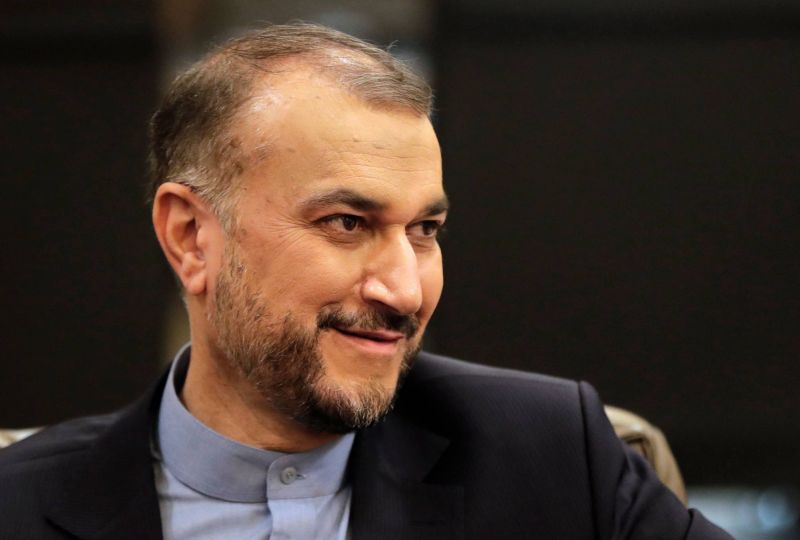 Le ministre iranien des Affaires étrangères Hossein Amir-Abdollahian