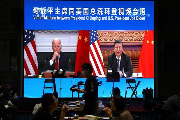 Sommet virtuel - Joe Biden et Xi Jinping se parlent sans rien régler