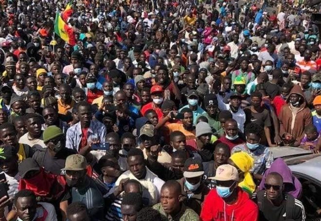 DAKAR : Une mobilisation de soutien au peuple malien