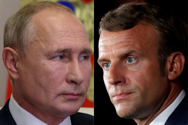 Guerre en Ukraine - Échange téléphonique « franc » entre Poutine et Macron