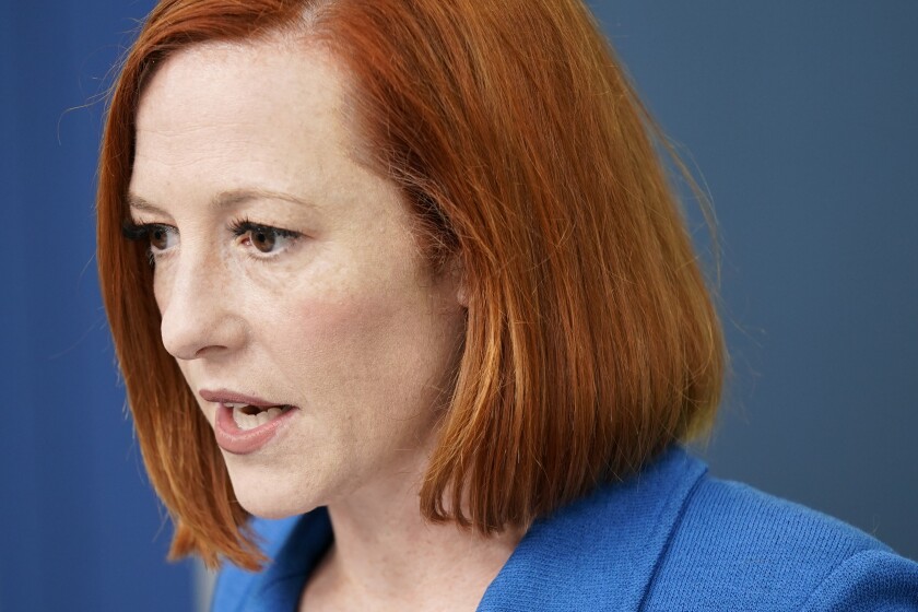 La porte-parole de Joe Biden, Jen Psaki, serait sur le point de démissionner