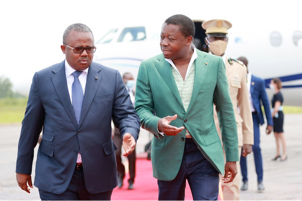 Le président bissau-guinéen en visite de travail au Togo