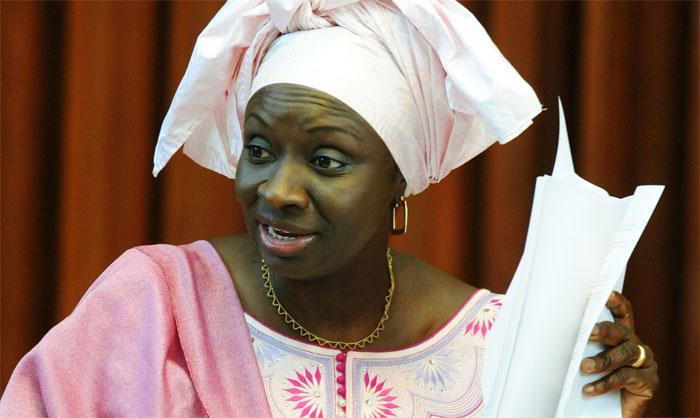 L'ex première ministre Aminata Touré, députée non inscrite à l'Assemblée nationale