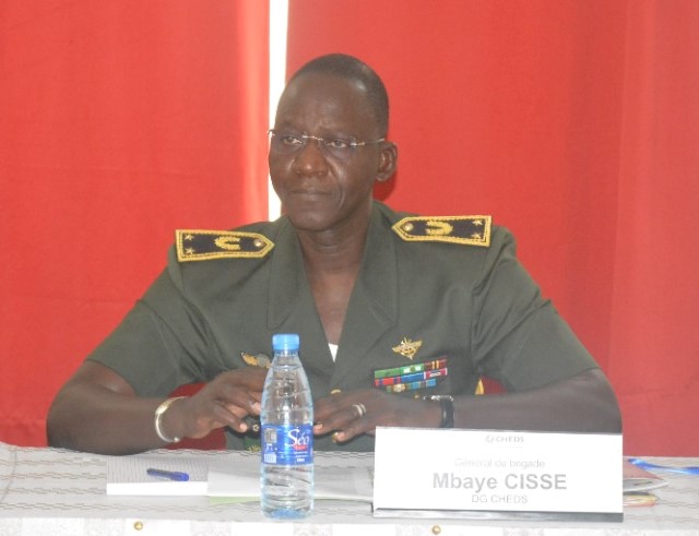 Le désormais général de division Mbaye Cissé