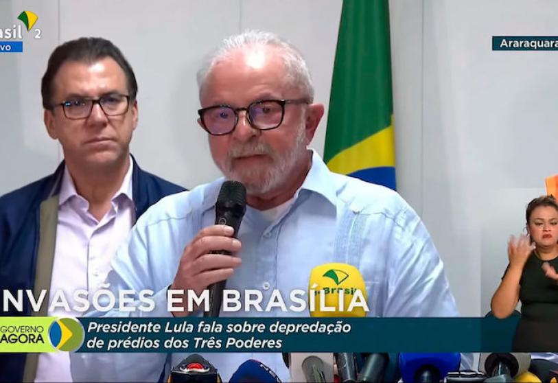 Brésil : Lula dénonce “l’incompétence” et “la mauvaise foi” de la police de Brasilia après les émeutes